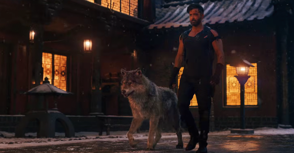 hrithik wolf scene