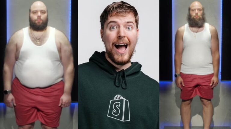 100 LBs in MrBeast Video