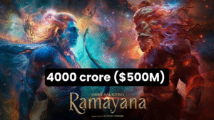 Ramayana movies budget is ₹4000 crore